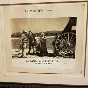 Comacico Movie Lobby poster Le Sherif aux cinq eto